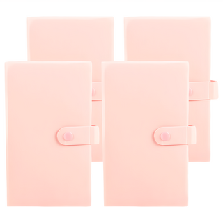 小麥購物 卡片收納本 G569 19.2 x 11.5cm 67g, 4本, 櫻花粉