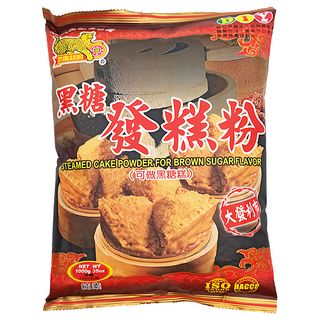 金錢豹 黑糖發糕粉 可做黑糖糕, 1kg, 1包