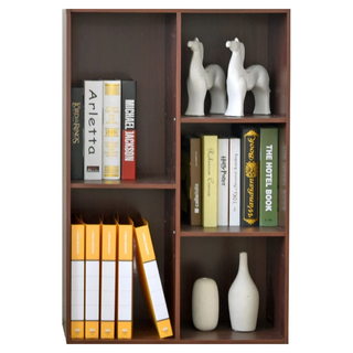 HOPMA 合馬家具 粉彩五格櫃 G-S590BR 台灣製造, 胡桃木色, 619 x 300 x 900mm