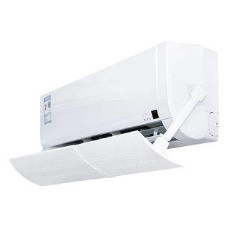 冷氣擋風板 鏤空升級款 白色 56*18cm, 不適用, 1組