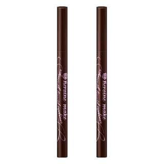KISSME 奇士美 heroine make 花漾美姬 零阻力眼線液筆 0.4ml, 02 經典復古棕, 2支