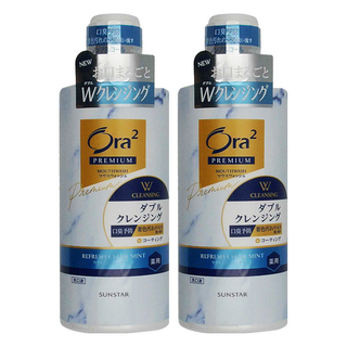 Ora2 愛樂齒 極緻亮白雙效漱口水 經典薄荷 550mL, 2瓶