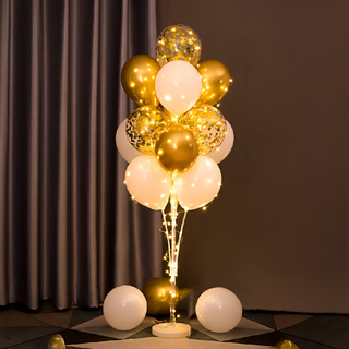 氣球樹套餐 D款,派對裝飾氣球組,生日婚禮慶典佈置, 1個