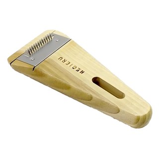 小柳產業 日本製 手作木柄蔥絲刨刀, 13 x 5.5cm, 不鏽鋼天然木材質, 1個