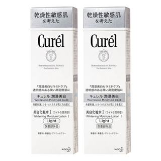 Curel 珂潤 潤浸保濕化妝水 亮白 清爽型, 140ml, 2瓶
