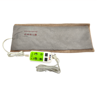 寶旺生 磁石熱敷墊 51 x 34cm, YF-3451A, 磁石 + 濕熱功能 灰色 + 棕色