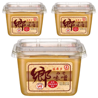 工研 益壽多鄉味噌 500g 台灣原產, 3盒