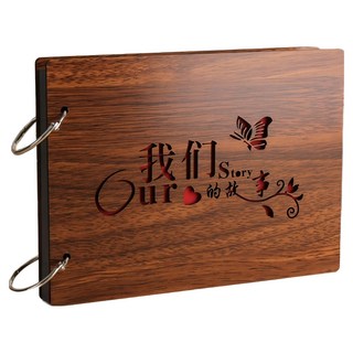 J&K 質感翻頁式菜單 我們的故事, 1個