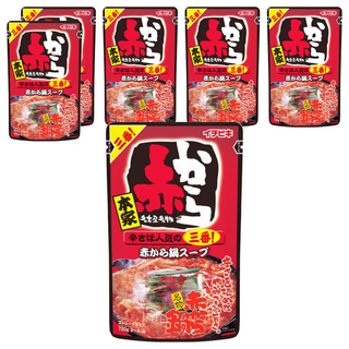 ICHIBIKI 一引 日本中辣赤紅火鍋湯底 677g, 720g, 6盒