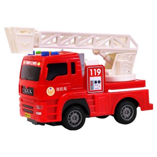 kidmate 孩子王 台灣好車隊 迷你雲梯車, 1盒, 紅色