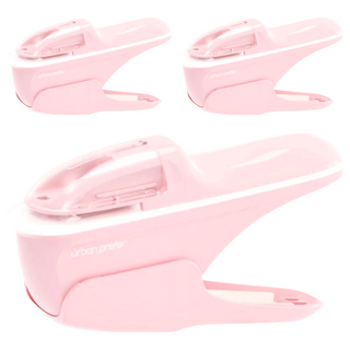 urban prefer PIN 無針釘書機 8張, 櫻花粉, 3個