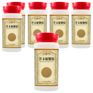 小磨坊 芥末椒鹽粉, 420g, 6瓶