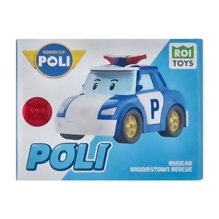 ROI TOYS 迷你模型車 波力, Broomstown救援隊, 1個