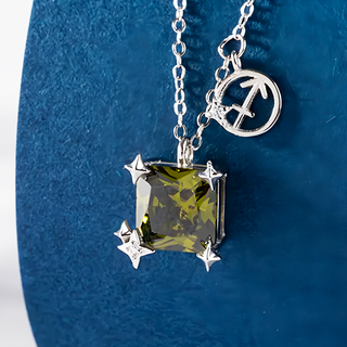 MARIGOLD 美爾朵 12星座星辰誕生石項鍊 925純銀