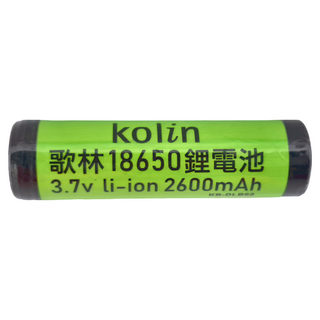 Kolin 歌林 2600mAh鋰電池 KB-DLB02, 1個, 1入