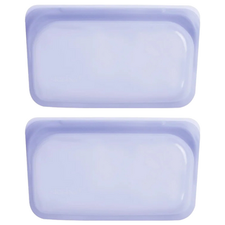 Stasher 長形矽膠密封袋 安全無毒 耐熱, 17.7 x 12.8 x 19.1cm, 2個, 1入