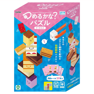 EYEUP 蛋糕平衡遊戲組 6歲以上 含問題卡20枚, 1組