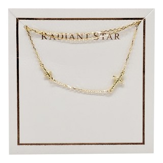 SL779 心中的信仰簡約十字架項鍊 2SL77900007101