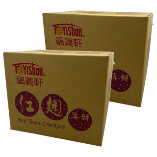 福義軒 紅麴薄餅 320g*5包入, 砂糖和白芝麻, 口感絕佳, 10袋