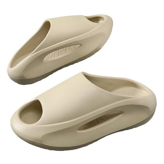 bebehome 舒適厚底時尚外出拖鞋, EVA材質, 尺寸36-37/38-39/40-41/42-43/44-45, 卡其色, 38~39cm