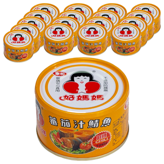 東和食品 HowMaMa 麻辣番茄汁鯖魚罐頭, 230g, 18罐
