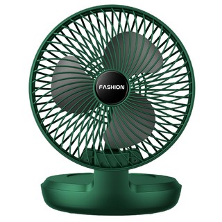 USB迷你摺疊電風扇 一般款 8吋, ZF2886, 綠色