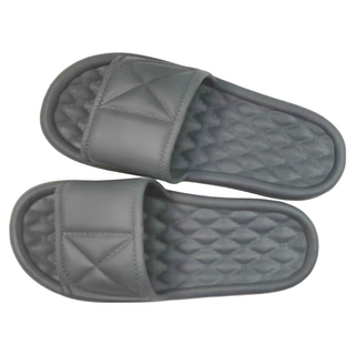 BonBon naturel 輕量格紋拖鞋 EVA材質, L29(44-45), 灰色, 130g, 3雙