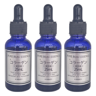 JAPAN GALS 膠原蛋白彈力原液精華，25mL, 3瓶