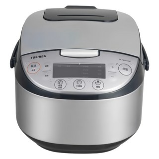東芝 6人份微電腦電子鍋, RC-10DRTTW(K), 銀灰色