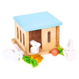 Mentari 寵物兔小屋 適用年齡：3歲以上, 多色, 1組