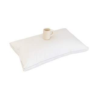 HOOM 禾慕生活 120.純棉枕頭心 羽絲絨材質 吸濕透氣不潮濕, 74 x 48 x 20cm, 1個, 白色