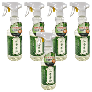 HOME LAYS 家樂適香茅油 純精油添加 油性配方 不含人工香料, 550ml, 5瓶