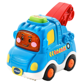 Vtech 偉易達 嘟嘟聲光互動車 - 吊車, 1個, 12.5x16.5x6cm