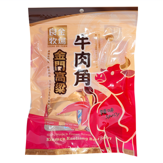 良金牧場 金門高粱 辣味牛肉角, 165g, 1包