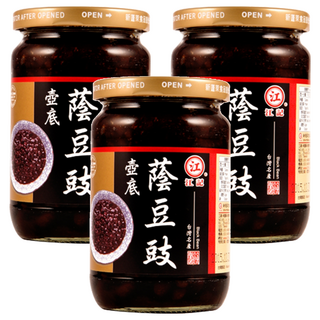江記壺底蔭豆豉，台灣名產, 360g, 3罐