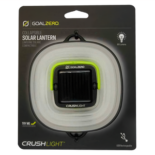 GOALZERO 太陽能LED戶外折疊燈 12.5 x 12.5 x 10~1.5cm 91g, 白色, 1盒