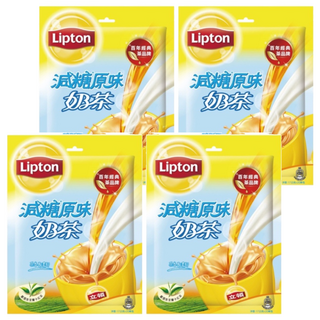 Lipton 立頓 減糖原味奶茶, 17g, 20包, 4袋
