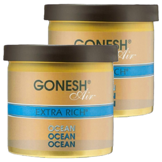 GONESH 日本芳香膠 (78g) 車用/室內芳香劑, 海洋, 2罐