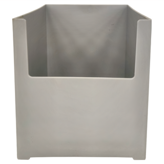 櫥櫃系統 M號 雜物收納盒 (14x21x15.5cm) 立體收納 多用途, 灰色, 1個