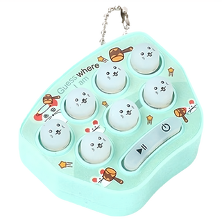 迷你打地鼠機 Set 2, ABS電子元件, 5.8cm x 4.5cm x 1.9cm, 青色, 1組