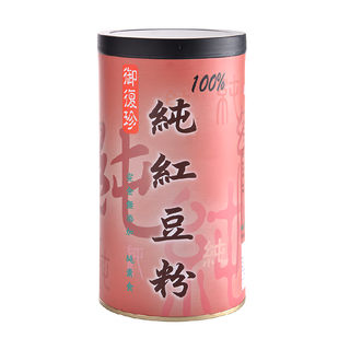 御復珍 純紅豆粉 完整無添加 純素食 低溫烘焙 低脂肪高蛋白, 400g, 1罐