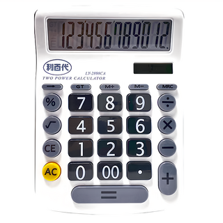 LIBERTY 利百代 LY-2898CA 12位元計算機, 1個