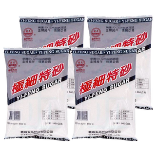 義峰食品 極細特砂 500g, 4包