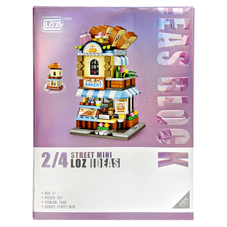 LoZ 積木玩具, 麵包店, 1盒