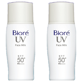 Biore 蜜妮 台灣公司貨 高防曬隔離乳液 控油 SPF50, 30ml, 2瓶