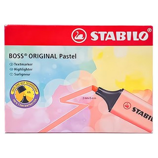 STABILO 思筆樂 波士馬卡龍色經典螢光筆, 10支, 淡薄荷綠