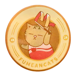 黃阿瑪的後宮生活 後宮運動會開罐器磁鐵 - 直徑約6cm 金屬材質, 招弟 米色 + 棕色, 1個