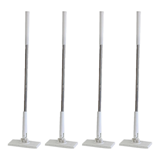 U-mop 自動夾布平板拖把 (1桿1布), 16 x 8 x 93cm, 4個