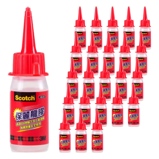 3M Scotch 保麗龍膠, 修補黏著容易淨手水洗使用方便, 24瓶