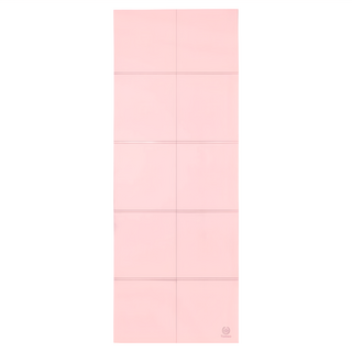 Tumaz 月熊 方形折疊瑜珈墊 雙面止滑 台灣製造 安心無毒材質, 粉色, 1個